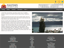 Tablet Screenshot of fishingbearlake.com